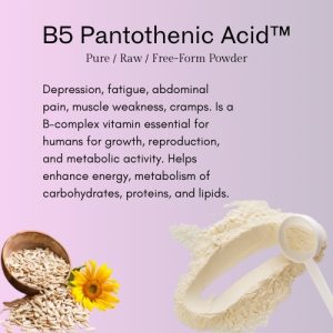 B5 Pantothenic Acid